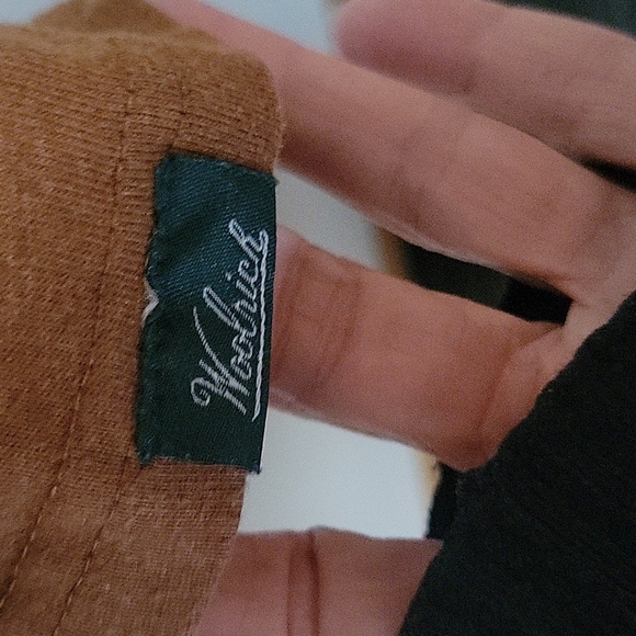 Woolrich Men's Golden Tan Long Sleeve Green Label Tee - Picture 3 of 3